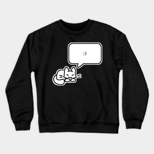 eepy kitty Crewneck Sweatshirt